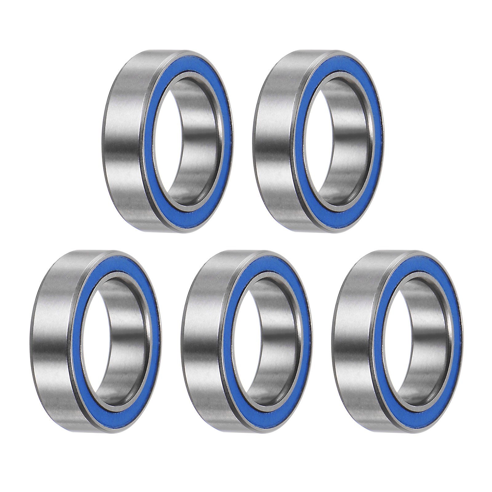 6700-2RS Deep Groove Ball Bearing,5pcs 10x15x4mm Z2 Bearings,Blue