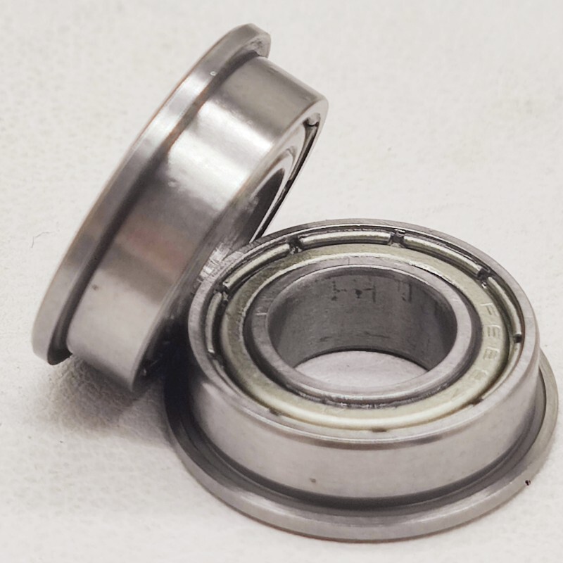 F688ZZ Flange Ball Bearing 8x16x5mm Double Shielded Bearings 10pcs