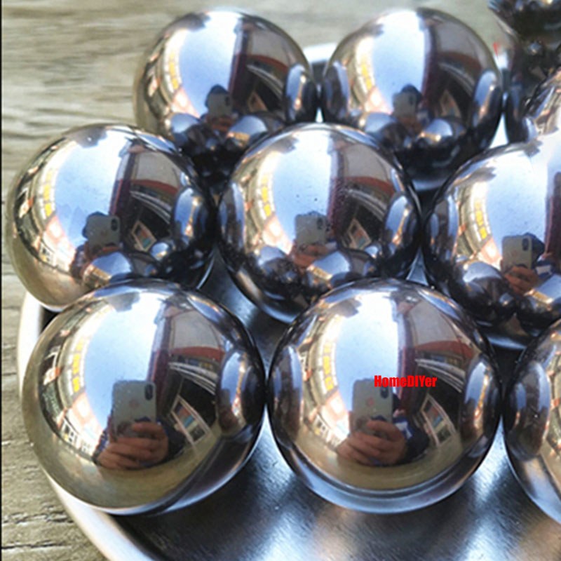 304 Stainless Steel Bearings Balls High-Precision Solid Metal Ball Dia 3mm-100mm