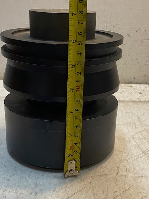 Bottom Roller Assembly 7″ Tall 5-3/4″ OD 60mm Bottom Bore