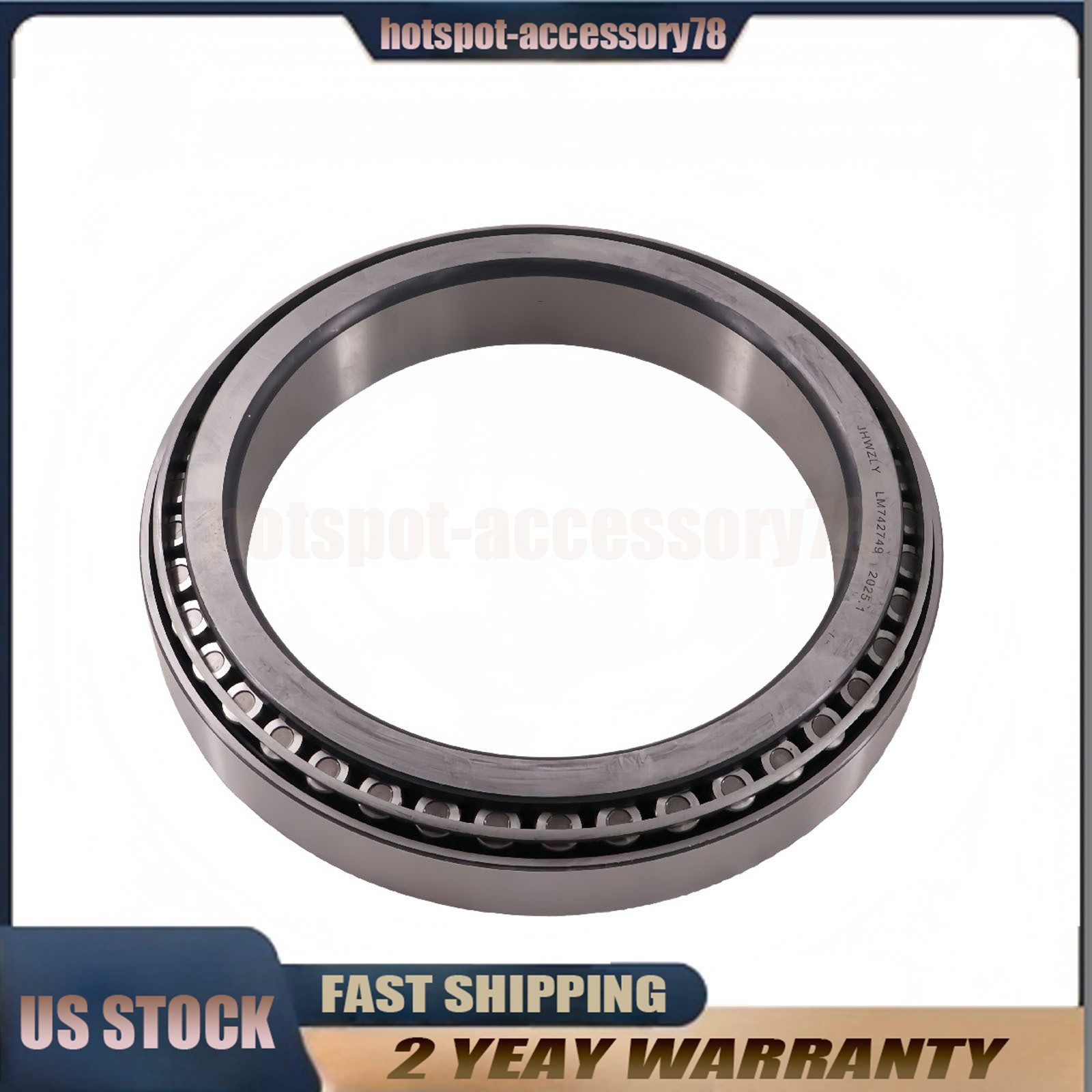 Tapered Bearing LM742749 LM742710 Set For Wheel Hub Cup and Cone New