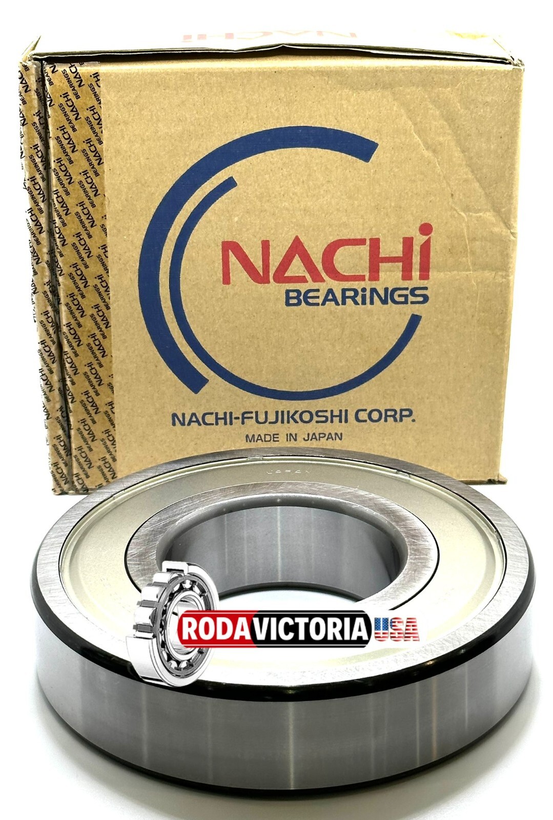 NACHI JAPAN 6316 ZZ DEEP GROOVE BALL BEARING, METAL SHIELDED 80x170x39mm