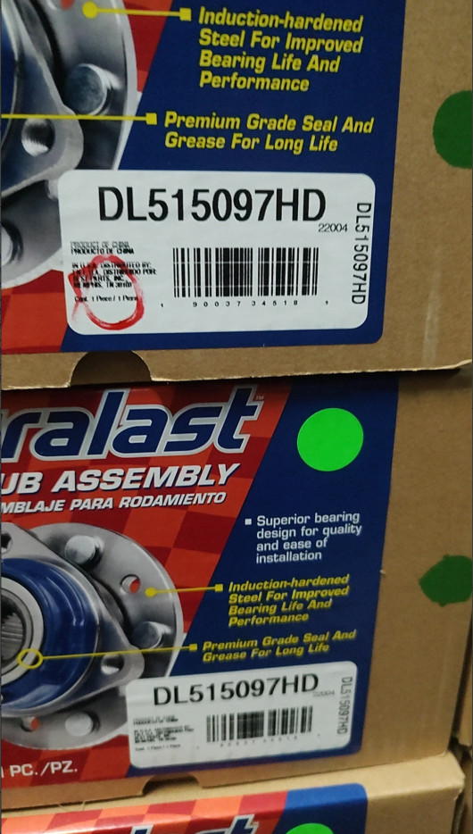 Duralast Wheel Bearing and Hub Assembly DL515097HD