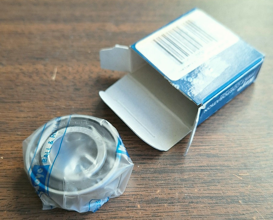 Bearing, Ball, Deep Groove, Single Row, 35×17×10 mm, Sealed, Koyo (60032RSC3GXM)