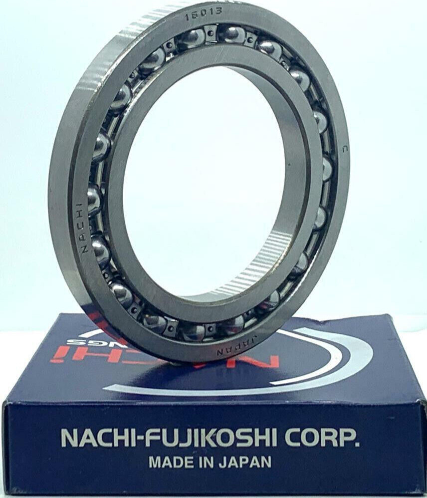 NACHI JAPAN 16013 DEEP GROOVE BALL BEARING OPEN TYPE NO SEALS 65x100x11 mm