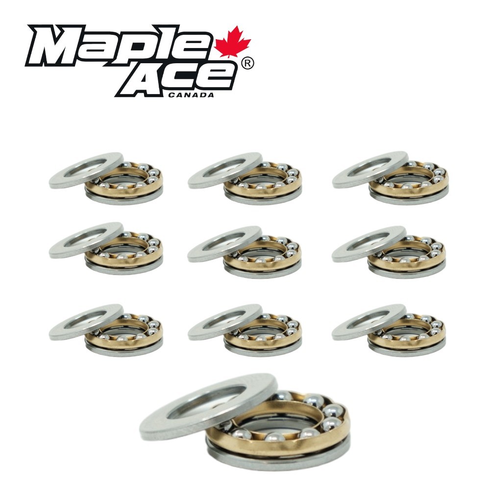 F6-12M Thrust Ball Bearing 6x12x4.5mm (Qty 10)