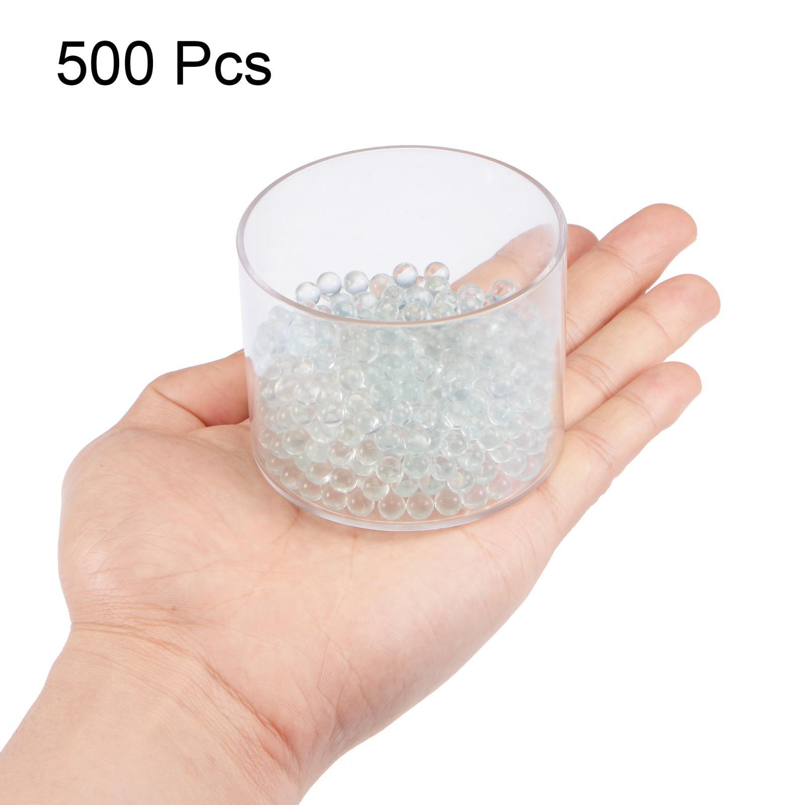 500pcs 6mm Solid Round Clear Glass Ball Boiling Stones Soda Lime Glass Beads