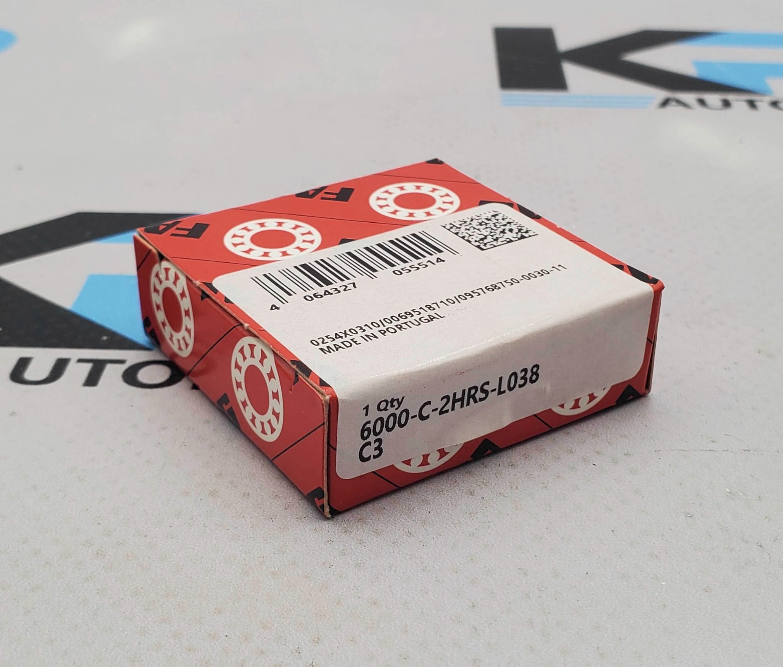Fag 6000-C-2HRS-L038 C3 Deep Groove Bearing 26mm OD X 10mm Bore