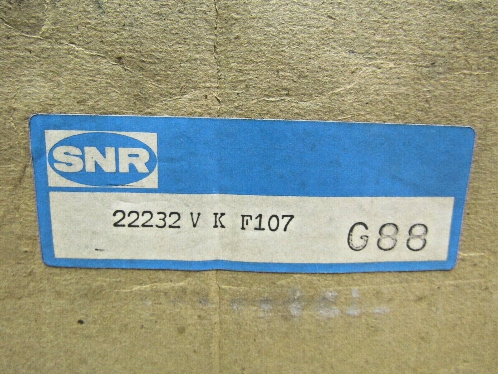 SNR NTN 22232VKW33 160mm X 290mm X 80mm Taper Bore Spherical Roller Bearing