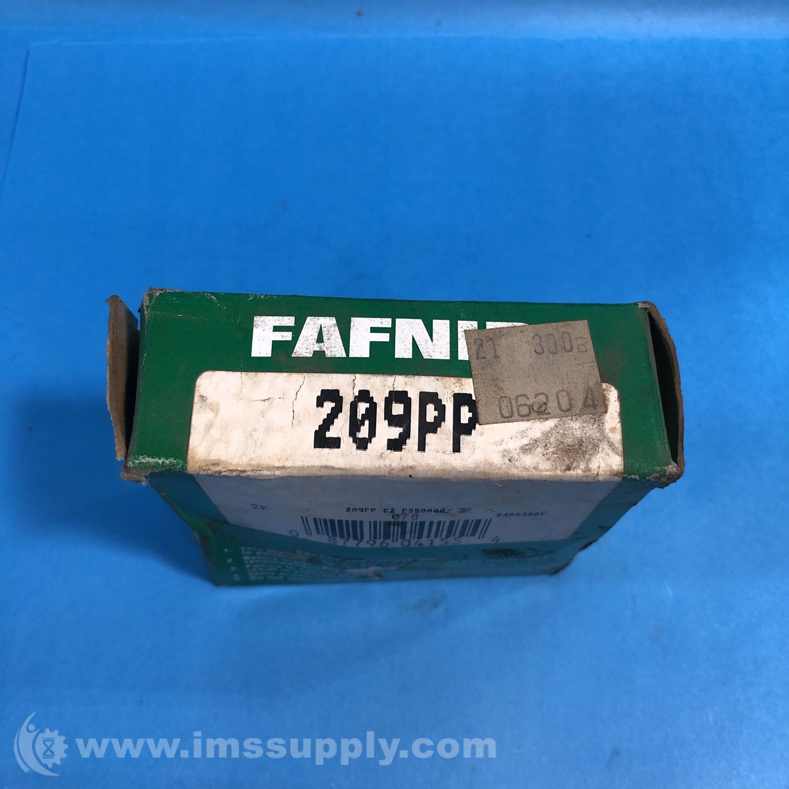 Fafnir Bearing 209PP Radial Deep Groove Ball Bearing FNOB