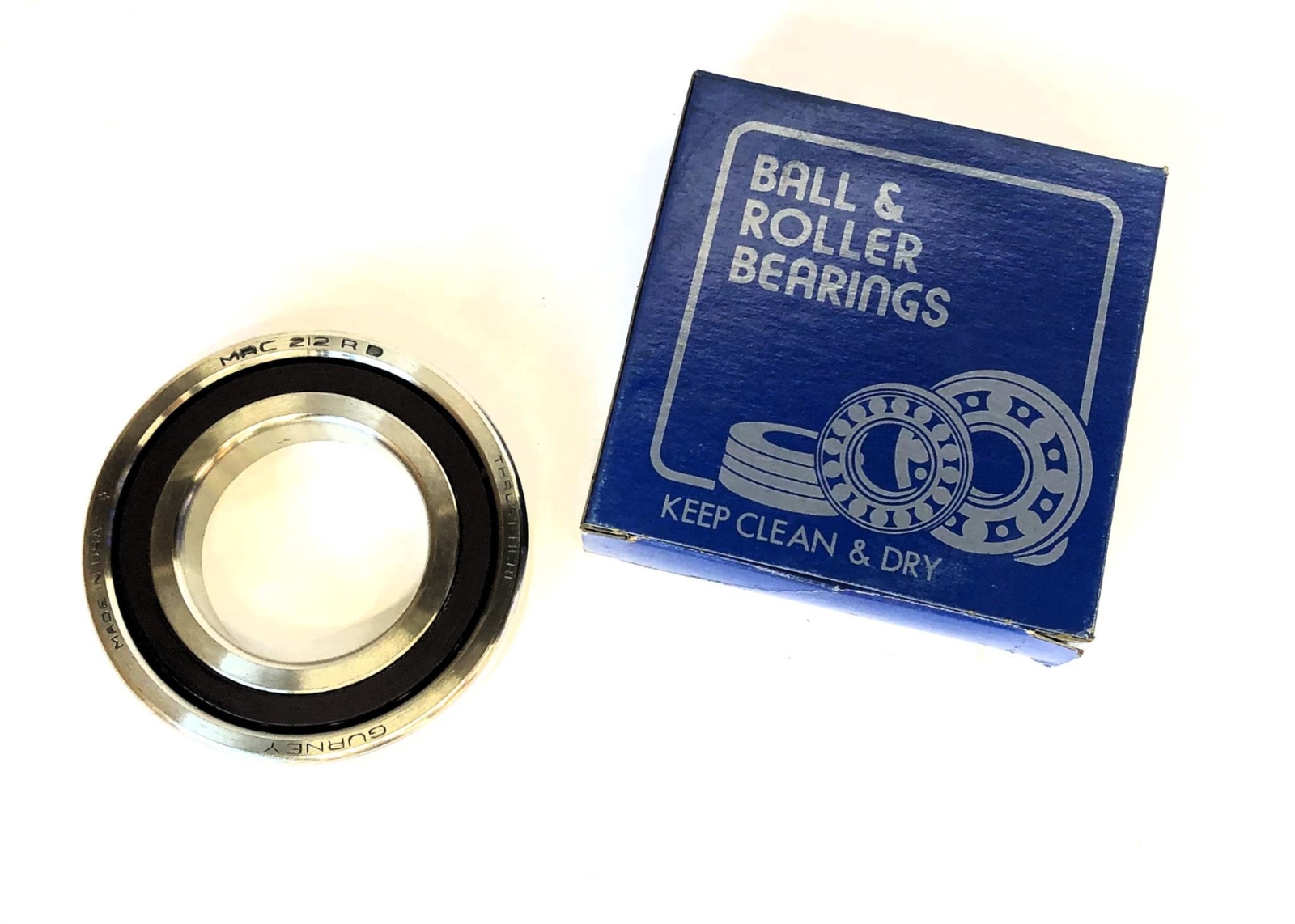 MRC Gurney Angular Contact Ball Bearing 212RDU NOS
