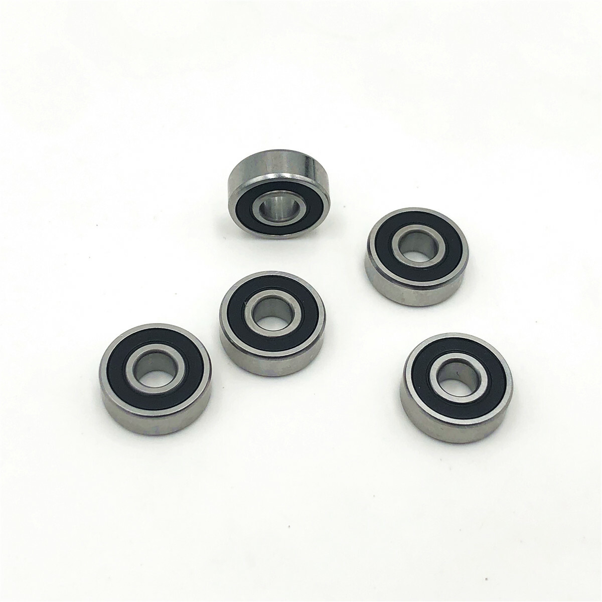 1-2pcs Miniature Deep Groove Ball Bearing 6200-2RS 6201-2RS 6202-2RS 6203-2RS RS
