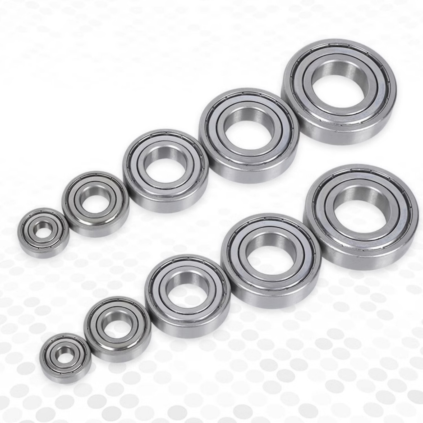 Stainless Steel 440/304 Deep Groove Ball Bearings 603ZZ – 6911ZZ Bore 3-70mm