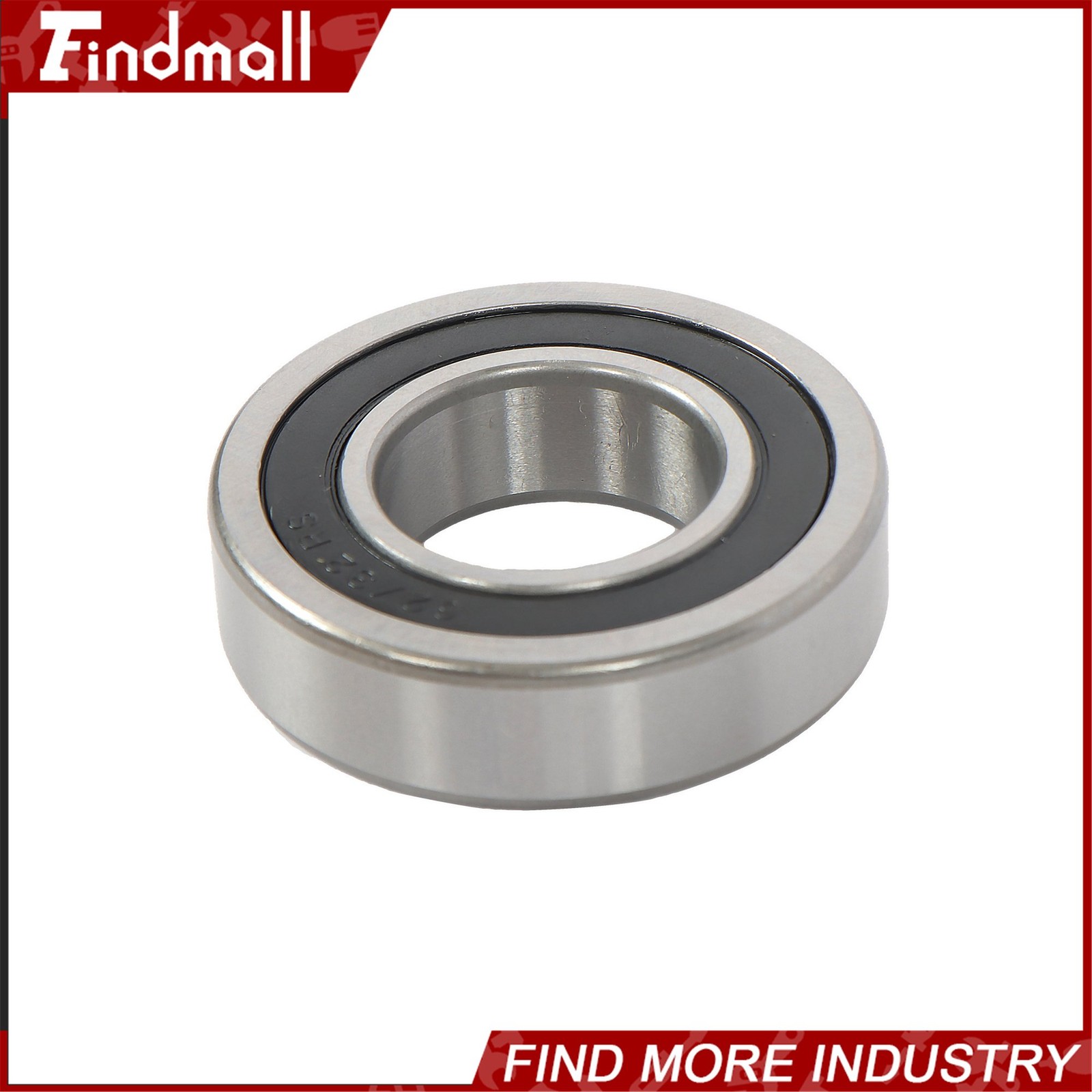 Findmall 62/32-2RS Deep Groove Bearings 4pcs 32x65x17mm Rubber Sealed Set