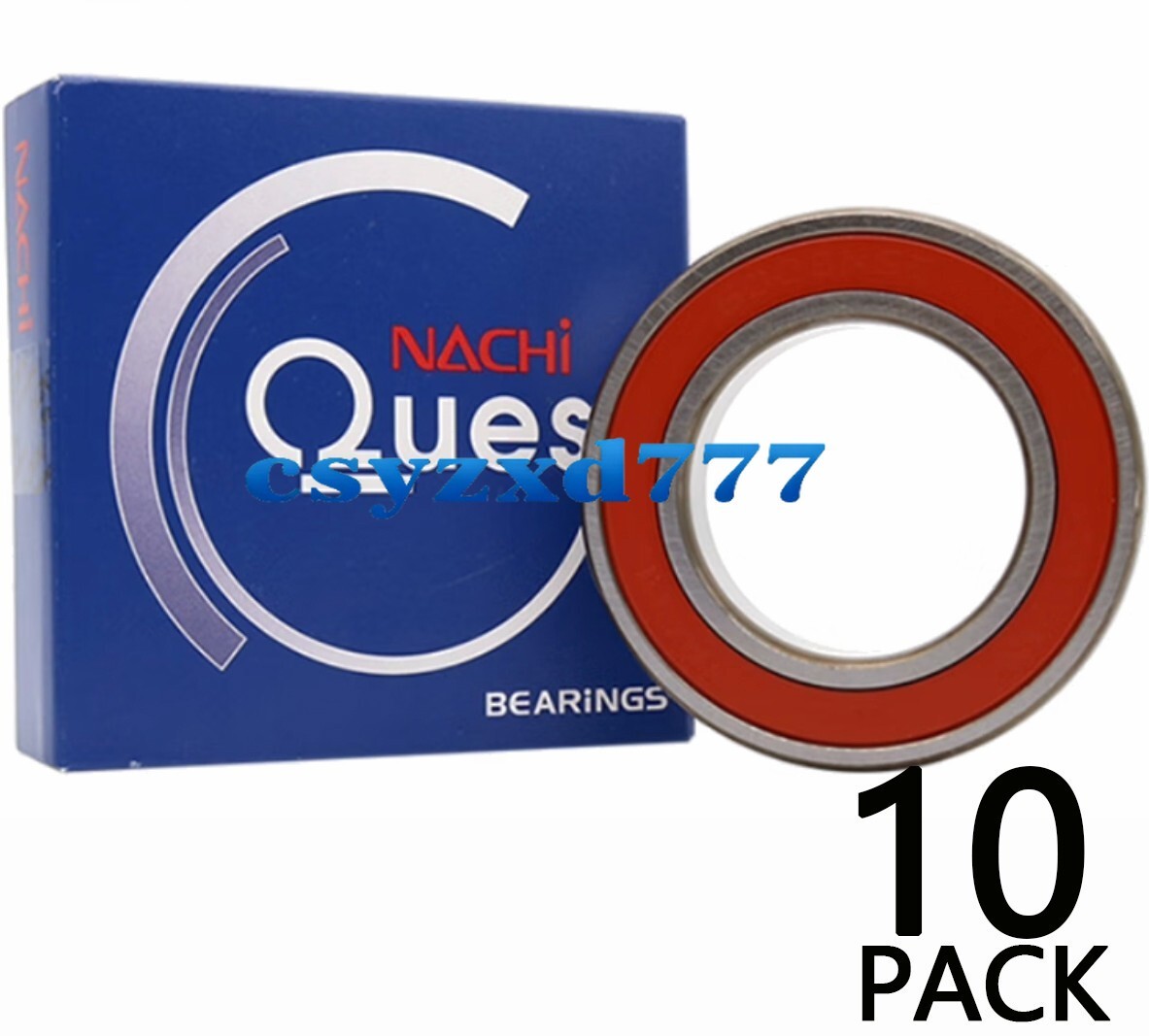 10PACK NACHI 6006-2NSE9CM 30X55X13MM Double Rubber Seal Bearings 6006-2RS 6006RS