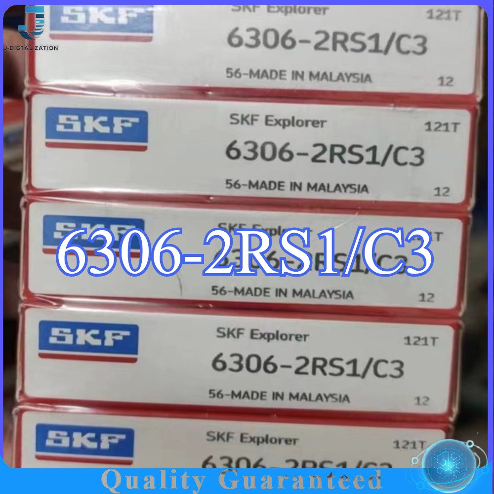6306-2RS1/C3 NEW SKF 6306-2RS1/C3 Deep Groove Ball Bearing 1PCS #DC Fast Ship