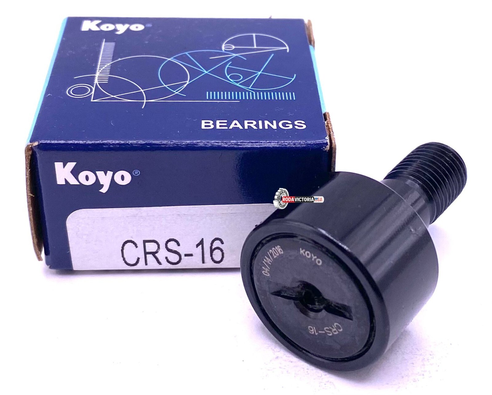 KOYO CRS16 Stud Track Roller Cam Follower 11.11×25.40×15.88 mm