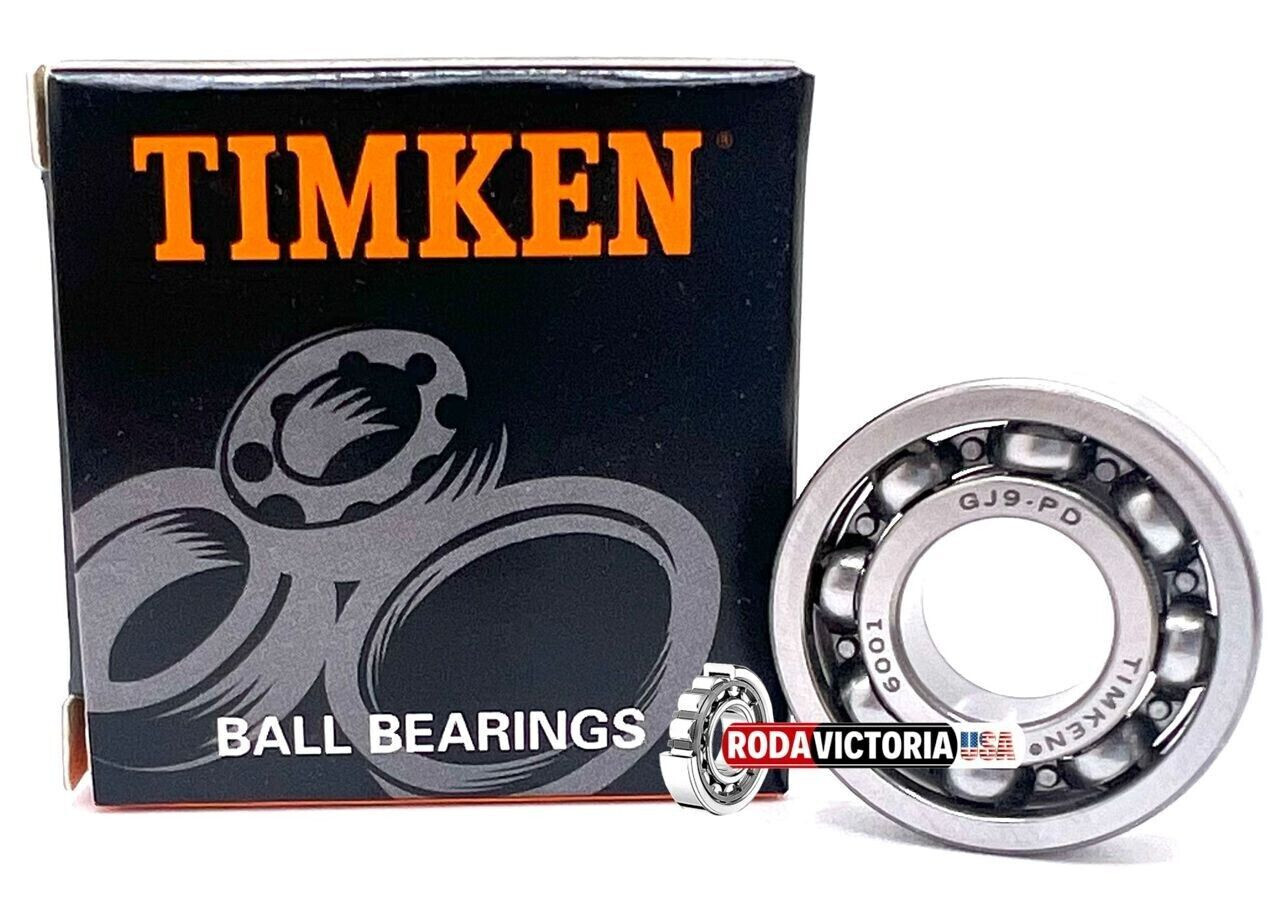 TIMKEN 6001 DEEP GROOVE BALL BEARING, OPEN NO SEALS 12x28x8mm