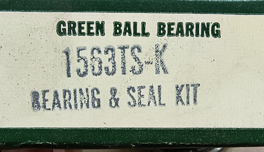 Green Roller Bearing & Seal Kit 1563TS-K