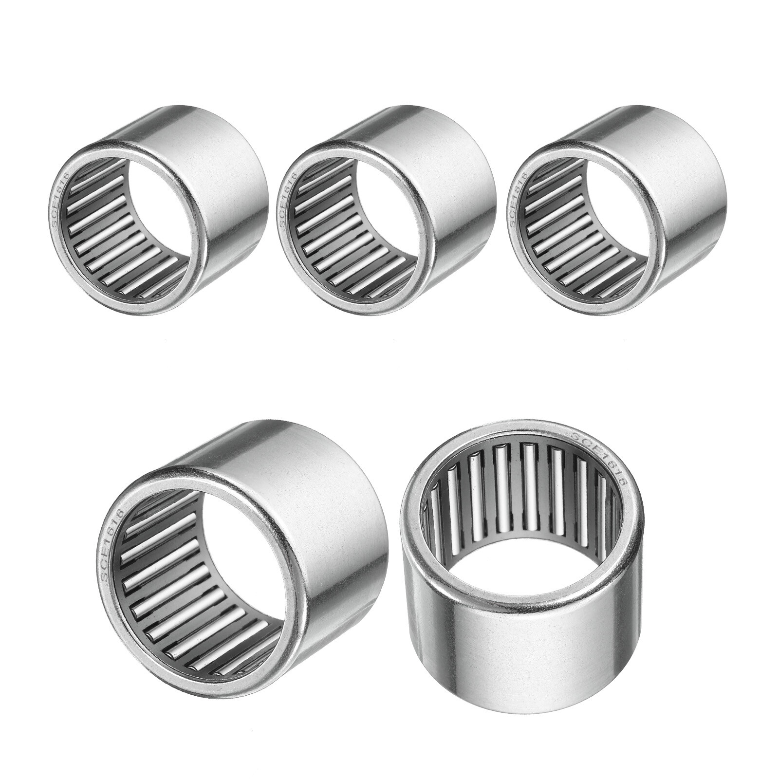 5 Pcs HK1010 Needle Roller Bearings 1 x 1.25 x 1 Inch, Chrome Steel Bearing