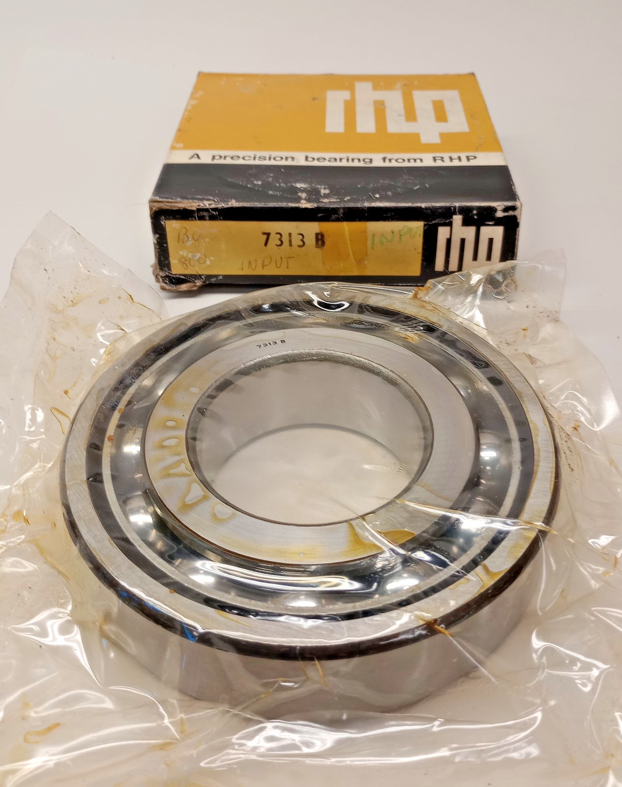 RHP 7313B Angular Contact Ball Bearing 65x140x33mm ref# 7313 / 7313A