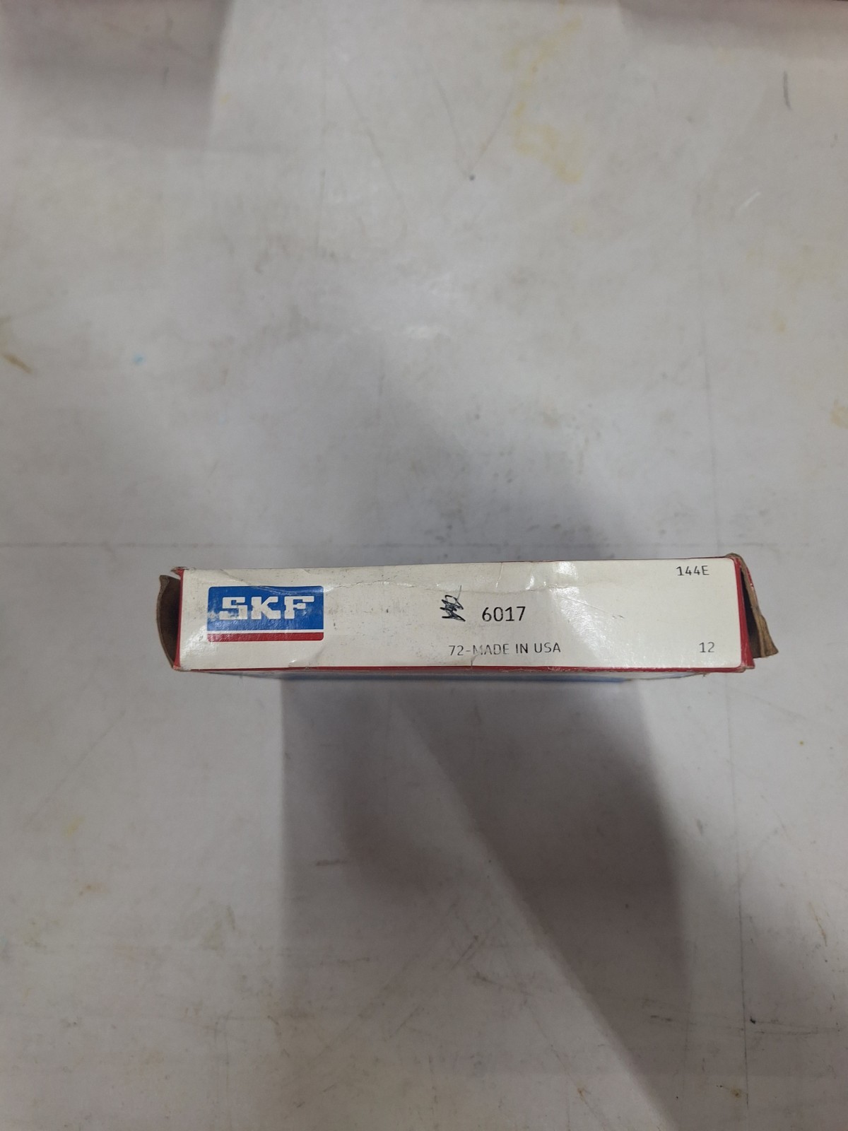 SKF 6017 Deep Groove Ball Bearing, Open Type, No Seals 85x130x22 mm