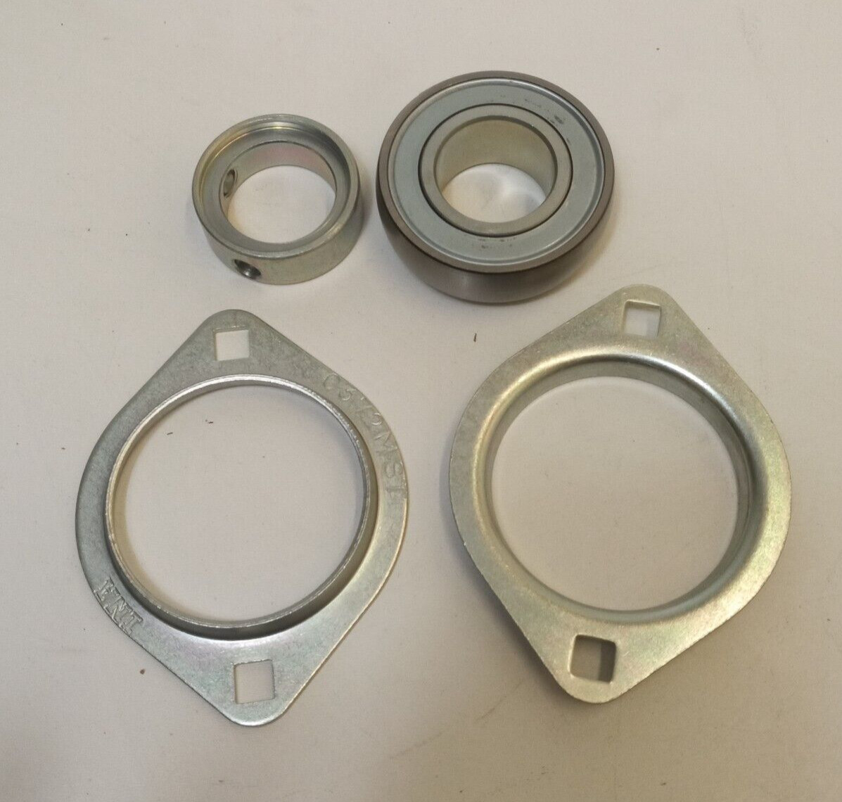 INA RAT35, Housing Unit Two Hole Flange Bearing Sheet Steel