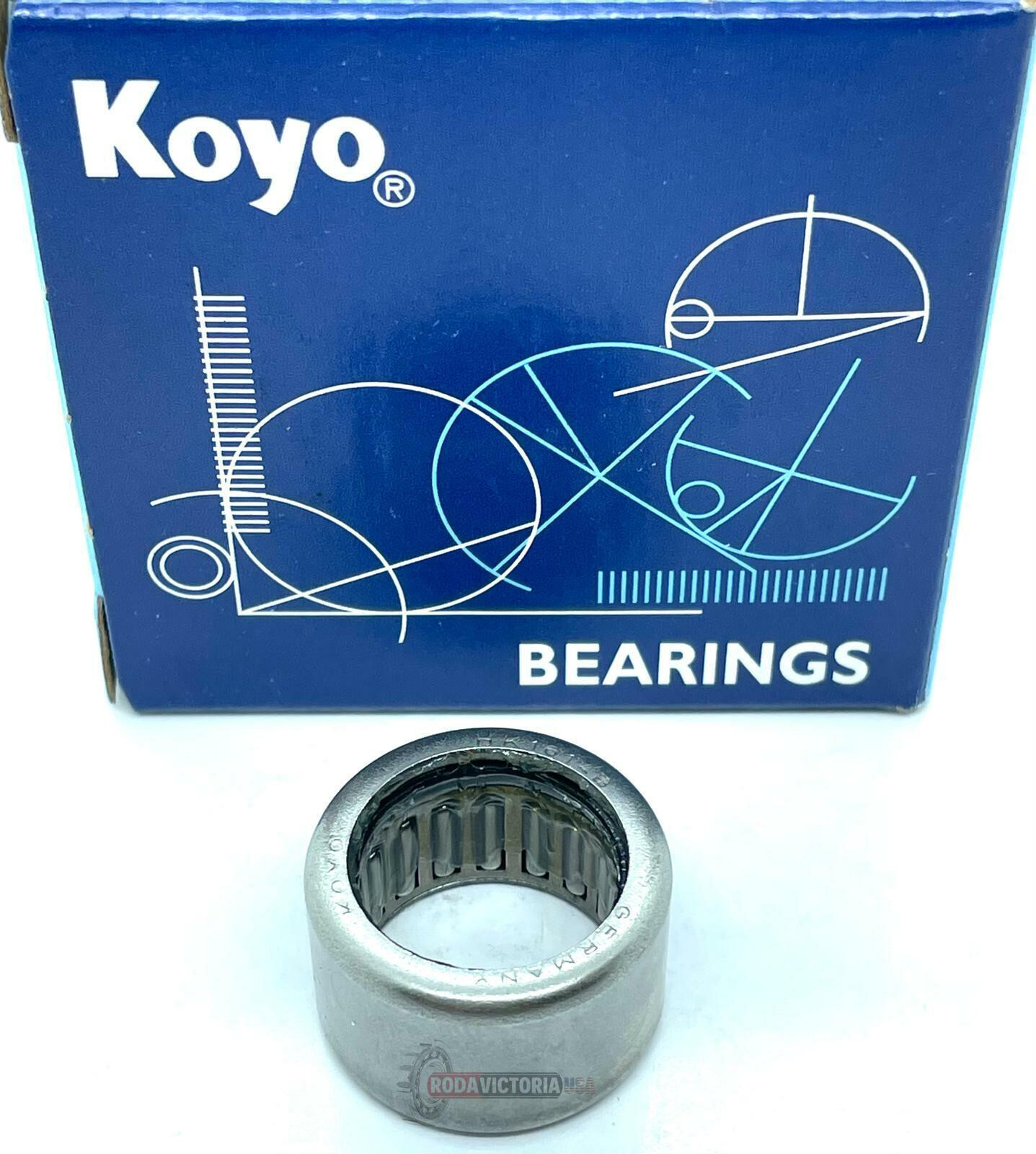 KOYO HK1614 B RS MADE IN GERMANY Needle Bearing – Drawn Cup – Caged – Metric