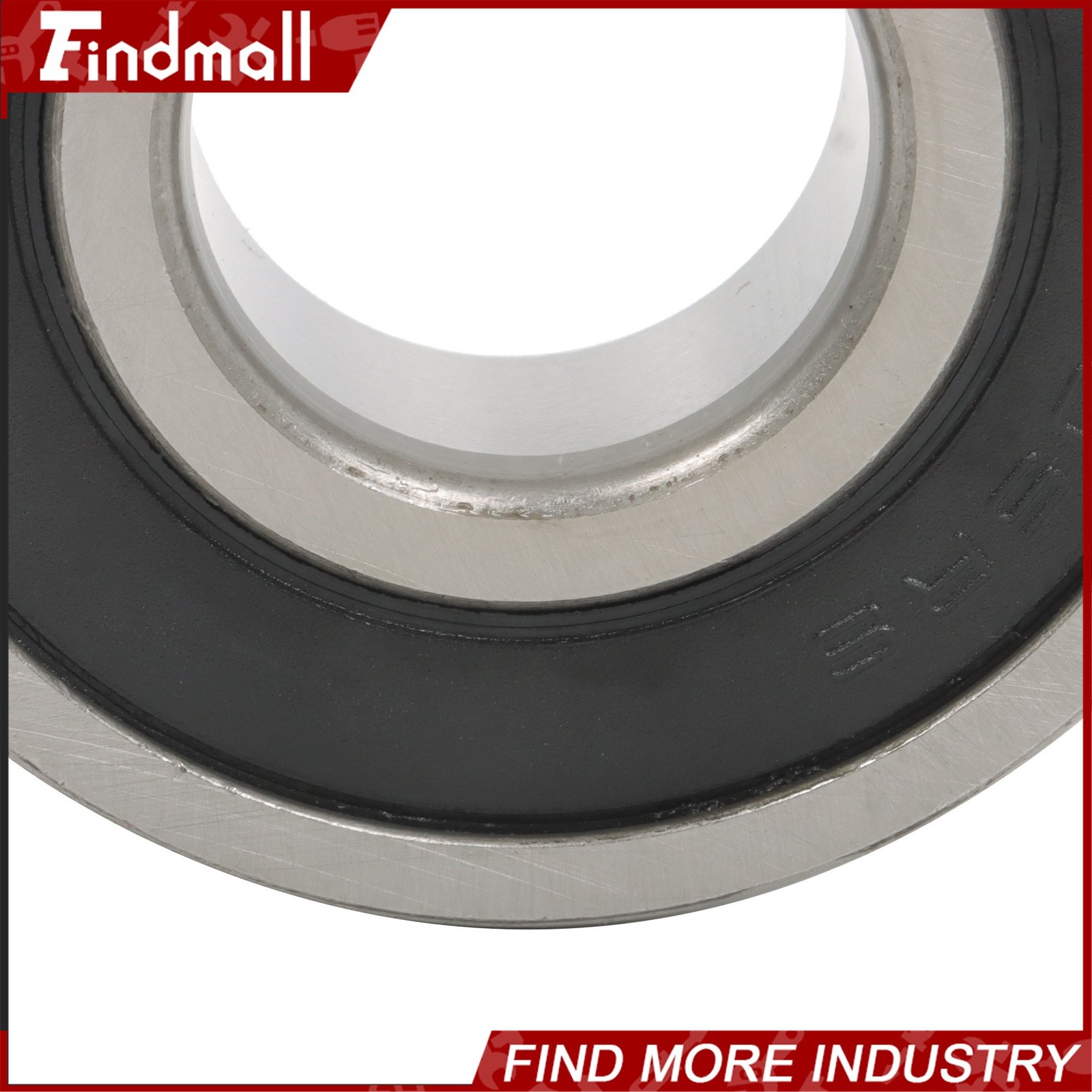 Findmall 6305-2RS C3 Ball Bearing 25x62x17mm 10 Pcs Premium Rubber Sealed