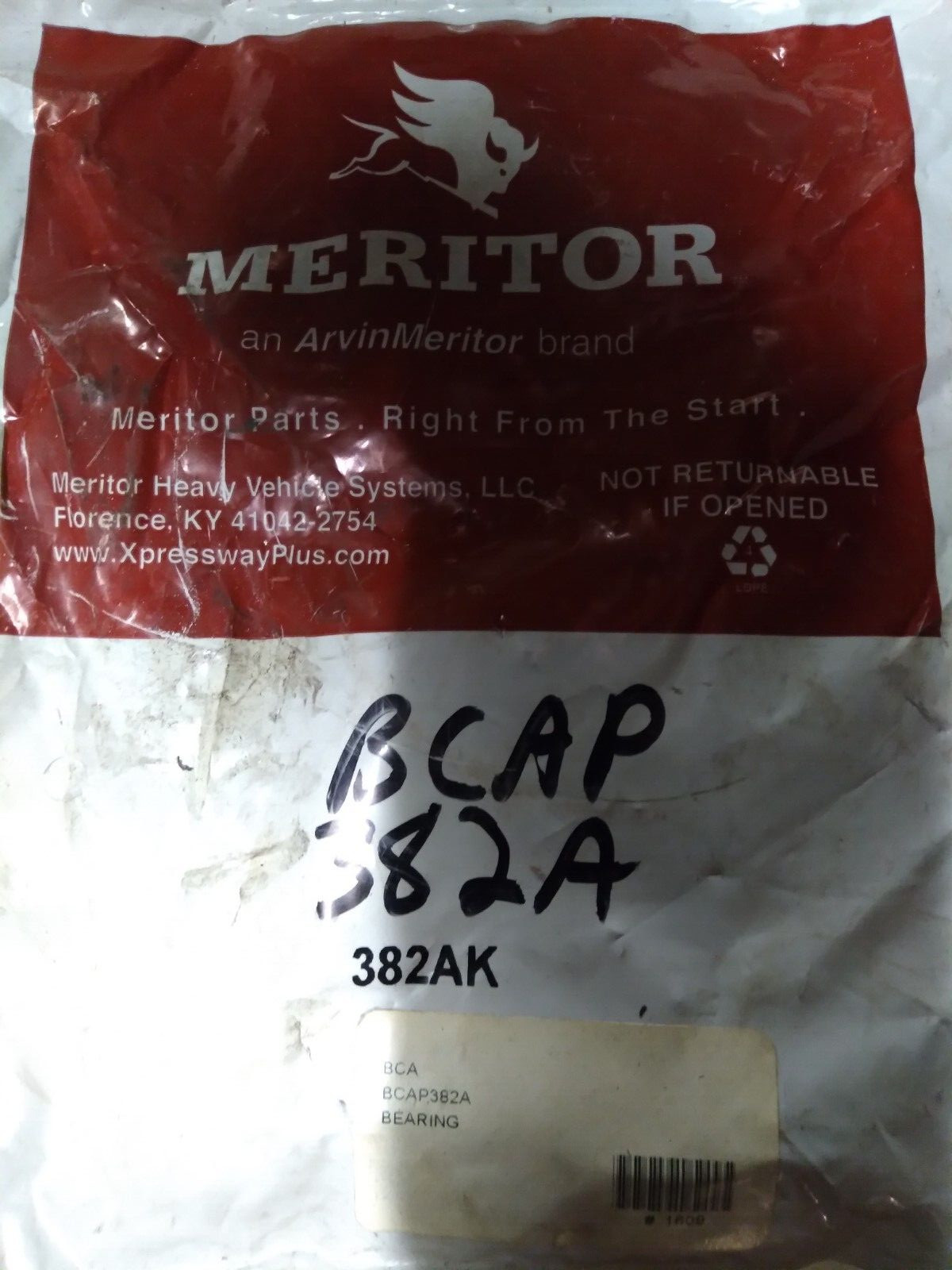 New Meritor Tapered Roller Bearing Cup 382-A