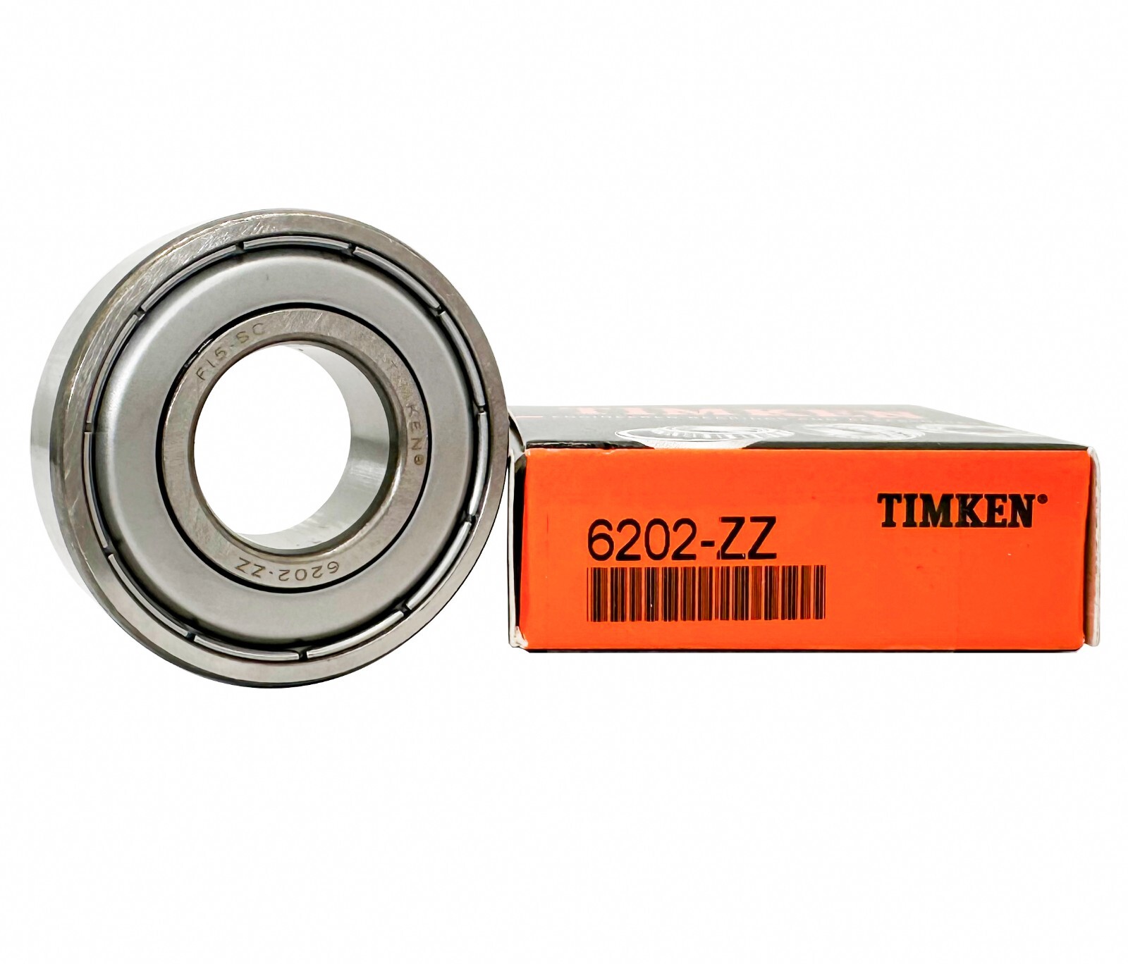2PACK TIMKEN Brand 6202-ZZ 6202ZZ 15X35X11MM Double Metal Seal Ball Bearings