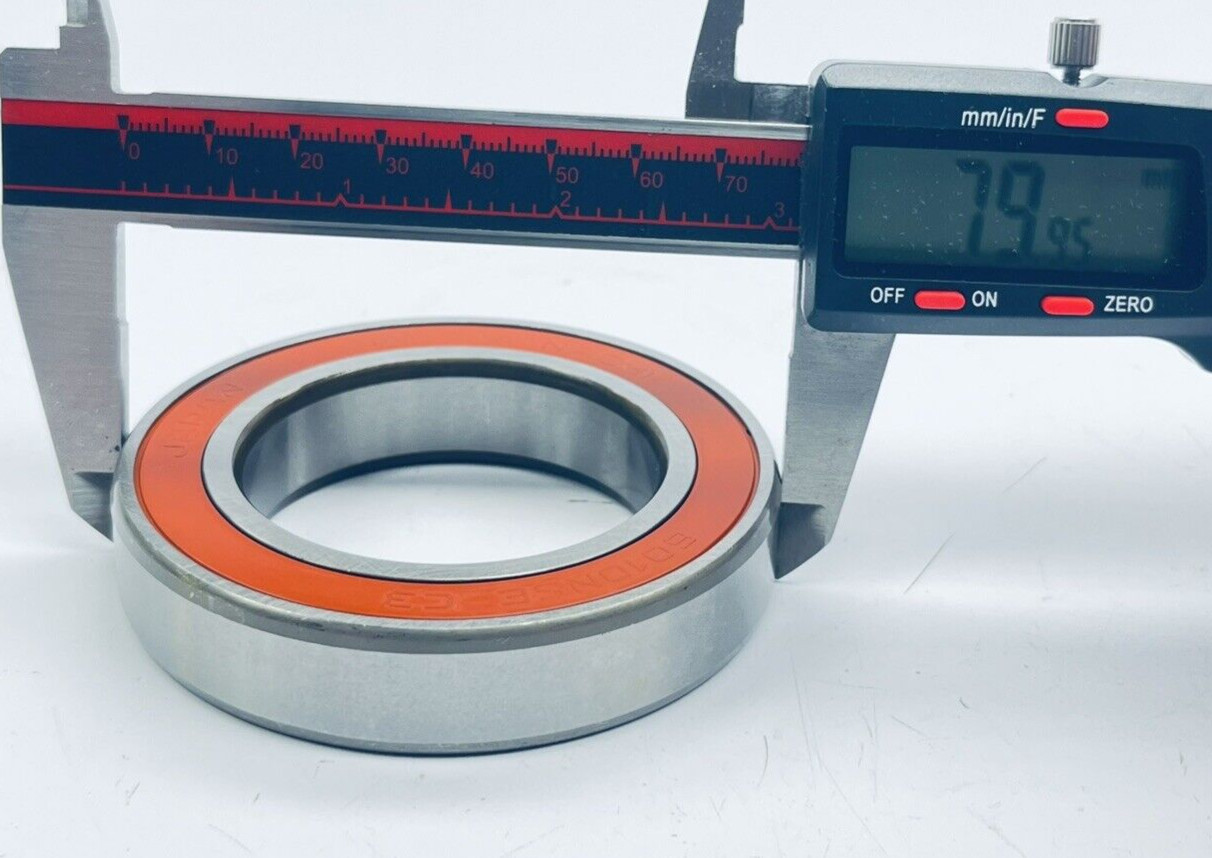 NACHI 6010-2NSE9 DEEP GROOVE BALL BEARING 2-SEAL 50mm-ID 80mm-OD 16mm-W
