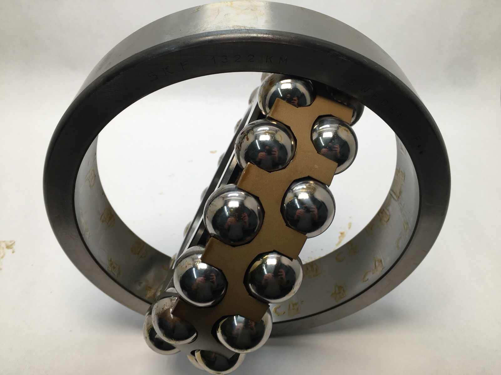 SKF 1322-KM Self Aligning Bearing 110x240x50 mm 1324-K-M Sweden