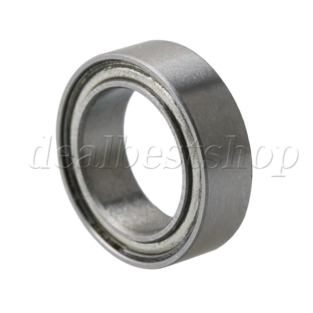 60pcs 8x12x3.5mm MR128ZZ Metal Micro Miniature Ball Bearing Bearings