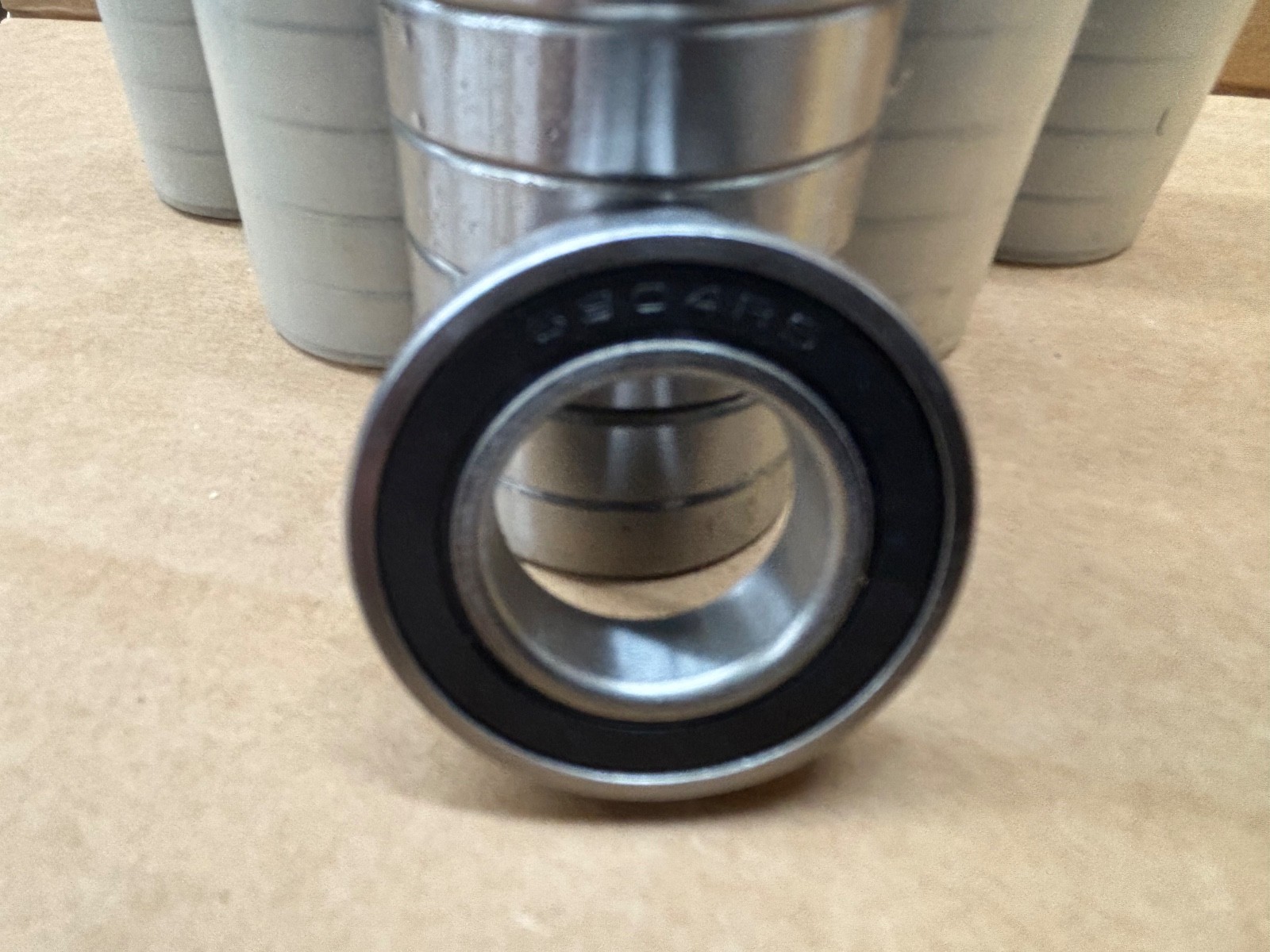 1 Lot of 10 Packs – 6904RS Sealed Ball Bearings 10 Bearings Per Tube