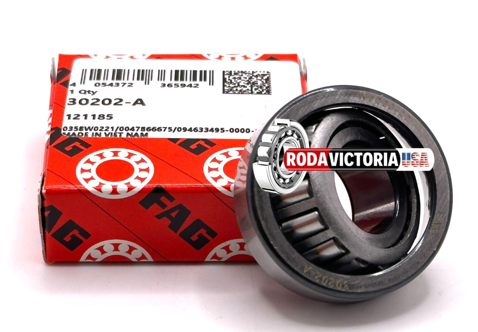 FAG 30202 TAPERED ROLLER BEARING 15x35x11,750 mm