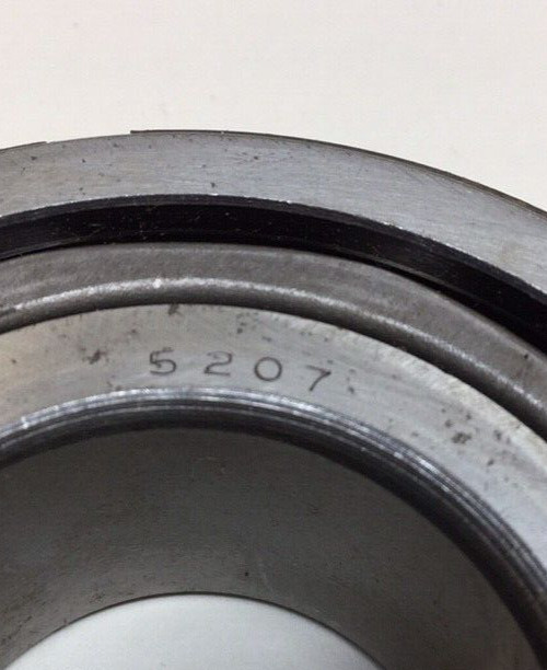 New Departure 5207 Angular Contact Ball Bearing Double Row 35 ID X 72 OD X 27 W