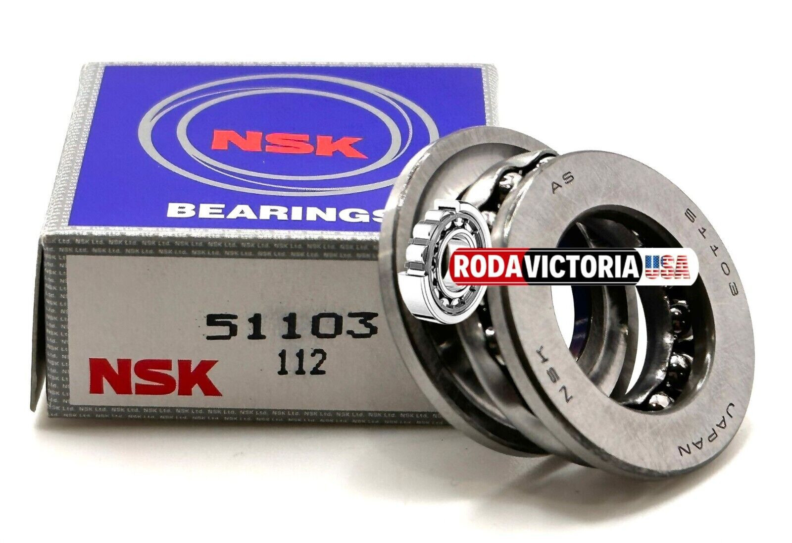 NSK 51103 Thrust Ball Bearings Single Row 17x30x9mm