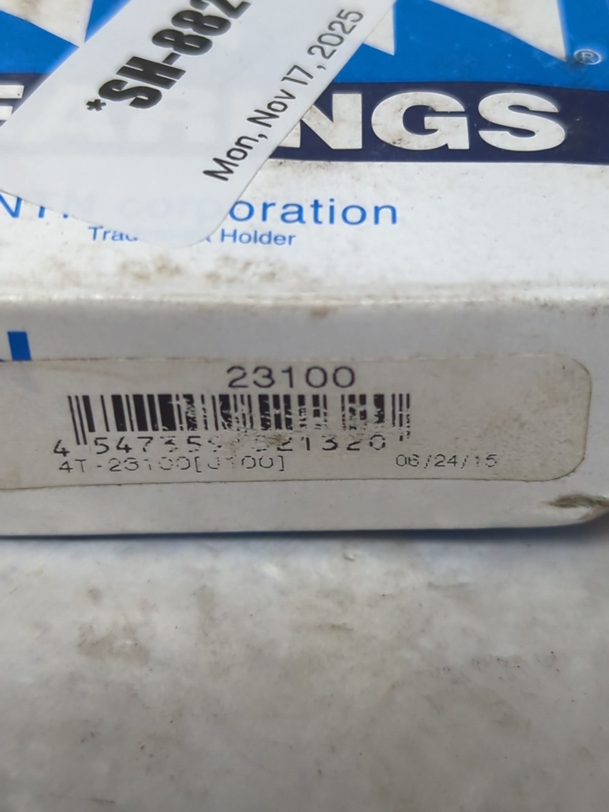 NTN,23100,ROLLER BEARING CONE NOS