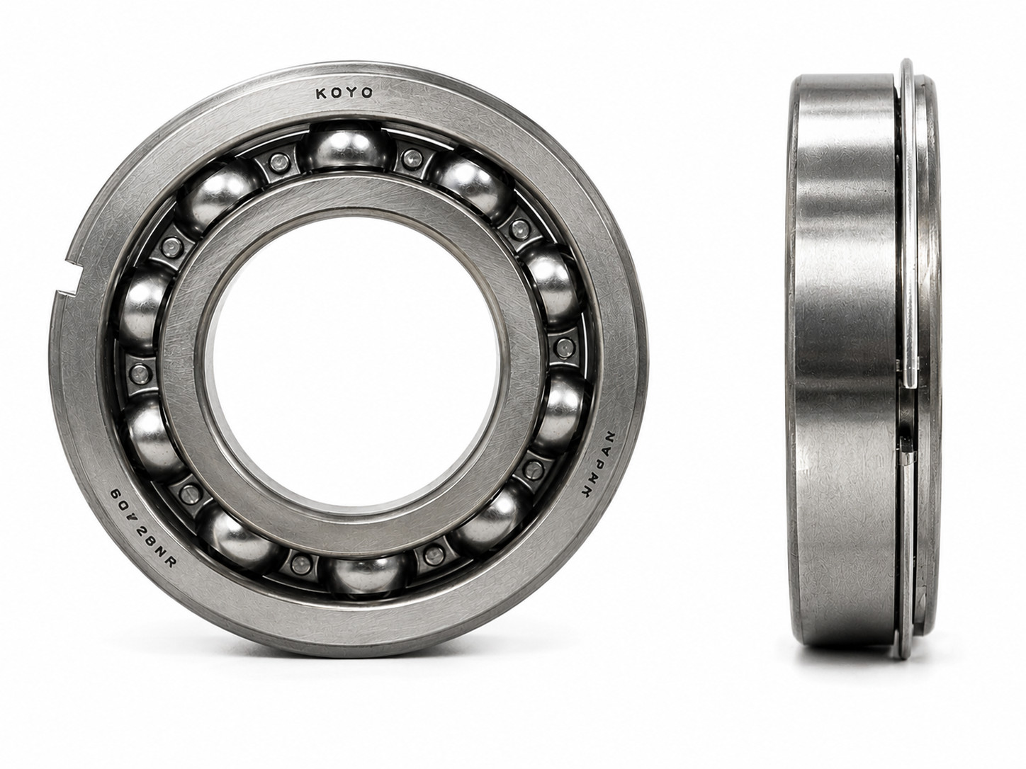 KOYO 60/28 NR Deep Groove Ball Bearing w/ snap ring 28x52x12