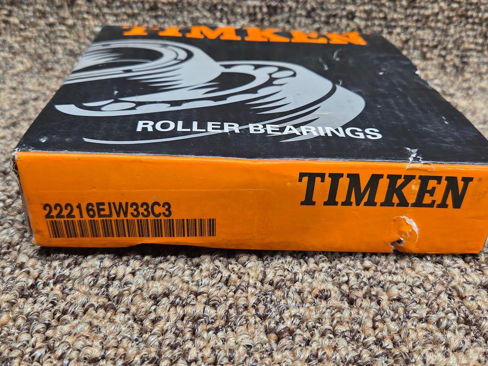 NIB Timken Spherical Roller Bearing 22216EJW33C3