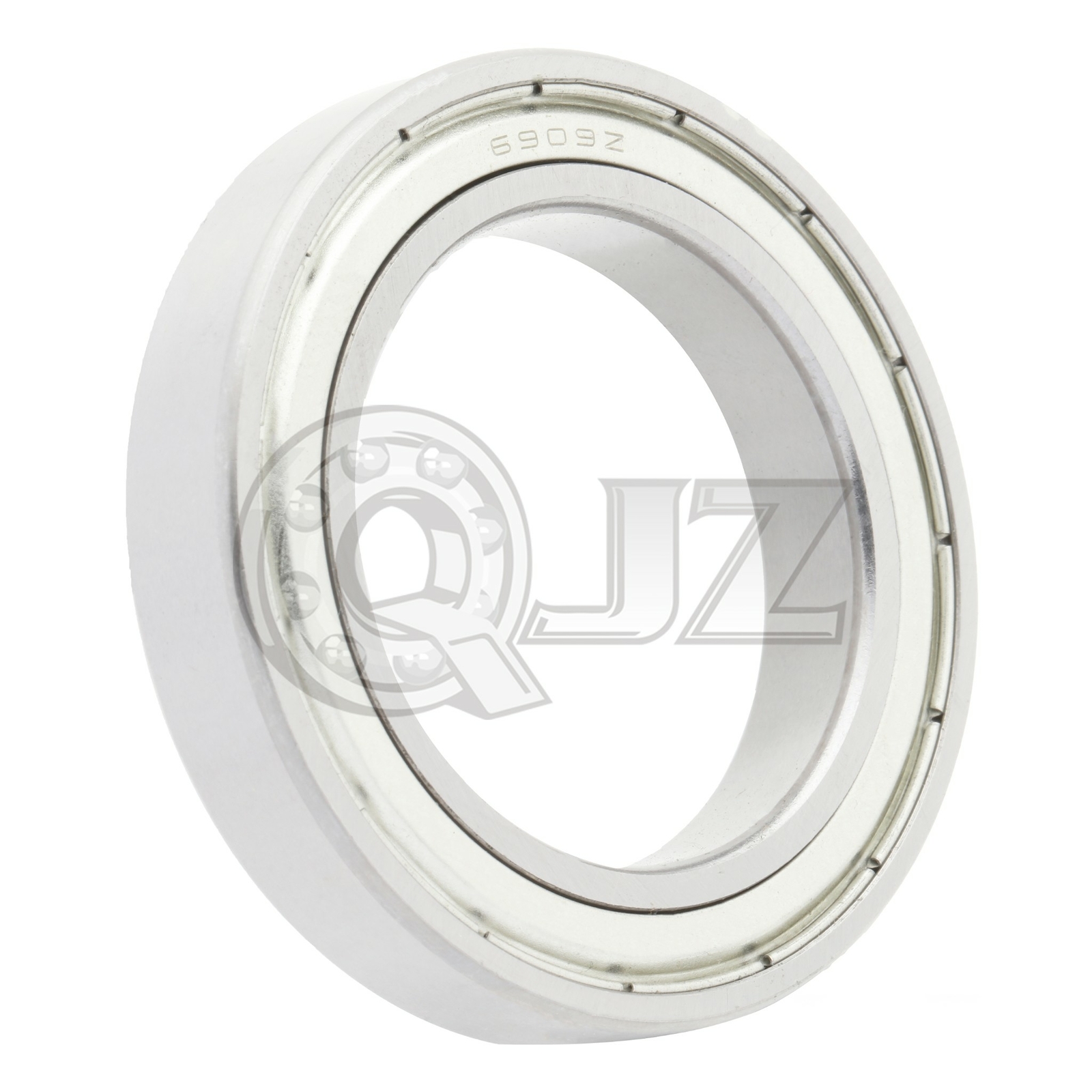[2-Pack] 6909-ZZ Radial/Deep Groove Ball Bearing 45mm x 68mm x 12mm Metal Shield