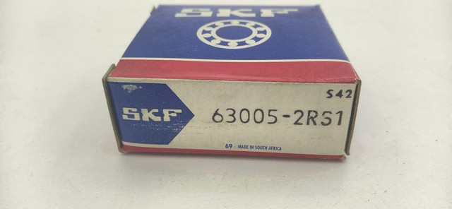 2x SKF 63005-2RS1 Deep Groove Ball Bearing 63005 2RS1 Ball Bearing 630052RS1 25×47×16mm
