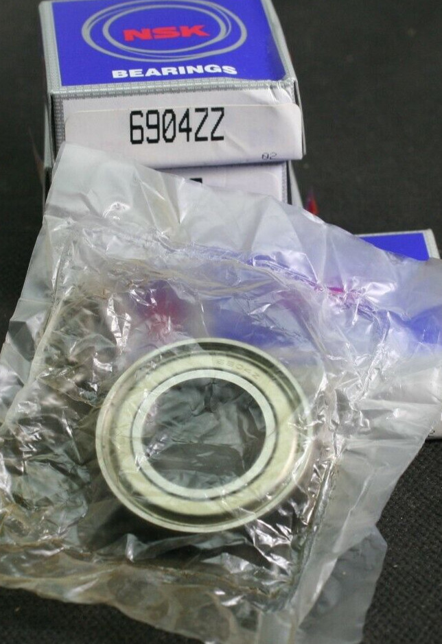 Four (4) NSK 6904 ZZ Deep Groove Bearing 20MM ID NEW