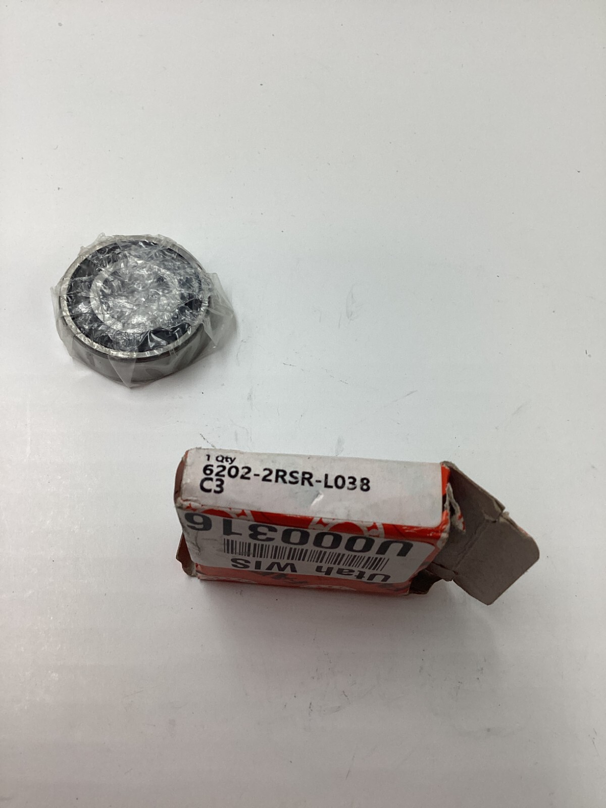 FAG OEM 6202-2RSR-L038 C3 Deep Groove Ball Bearing 15mm ID 35mm OD 11mm Width