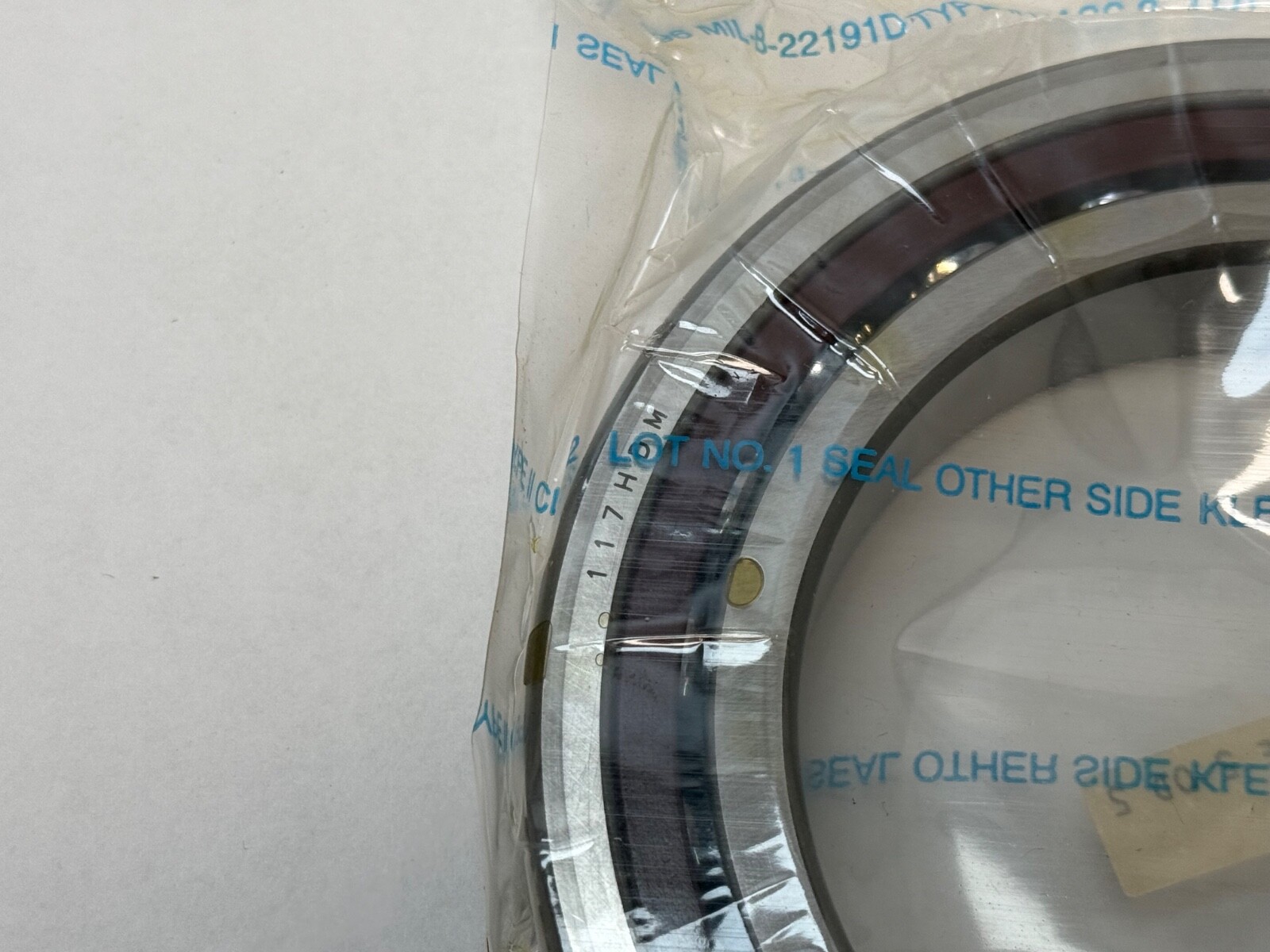 Barden 117HDM Angular Contact Bearing 7017C 117-HDM 85x130x22 mm