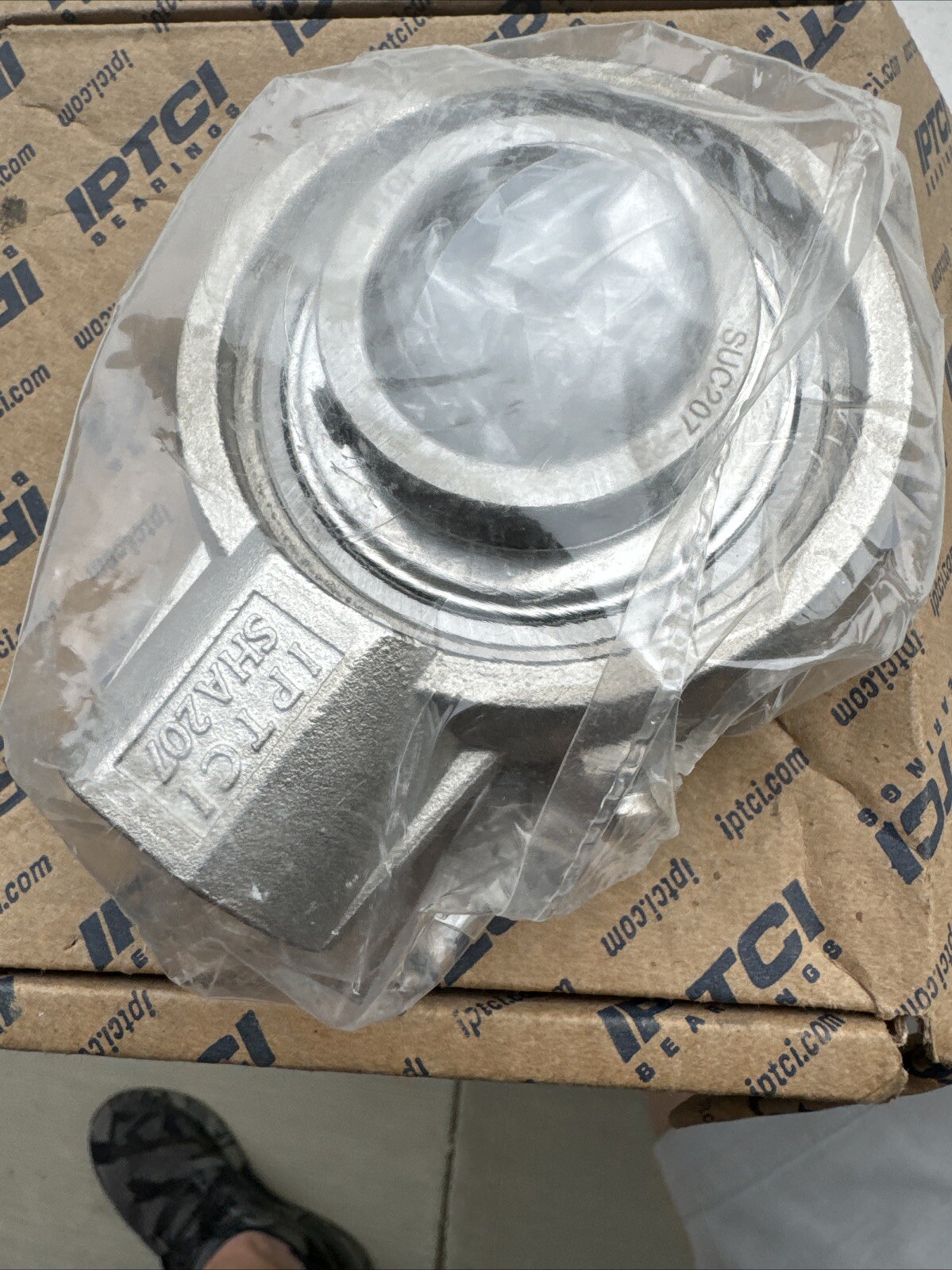 241490 New-No Box; IPTCI SUCSHA 207 23 Locking Hanger Block Bearing; 1-7/16″ID
