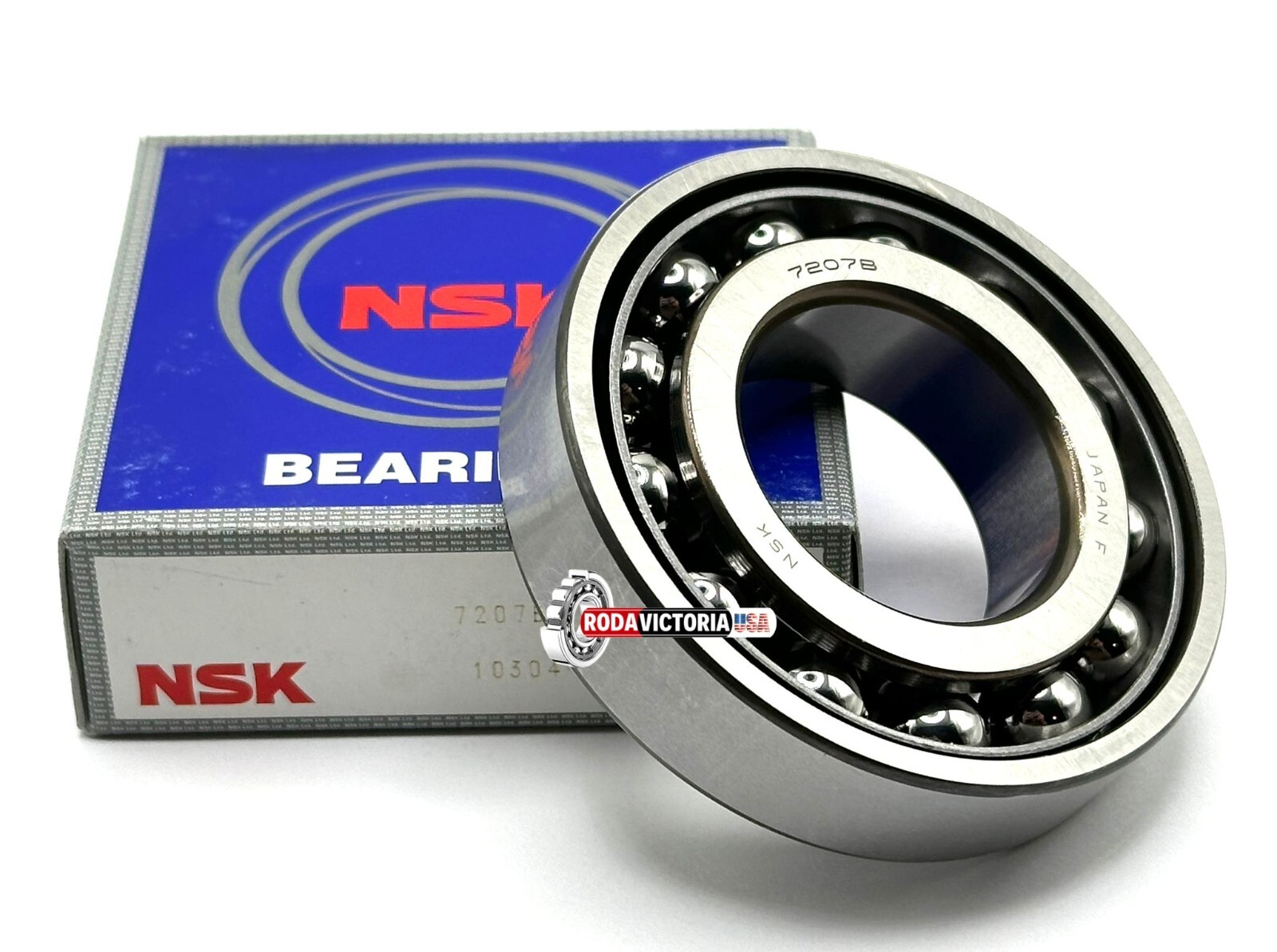 NSK JAPAN 7207 BW ANGULAR CONTACT BALL BEARING 35x75x17 mm