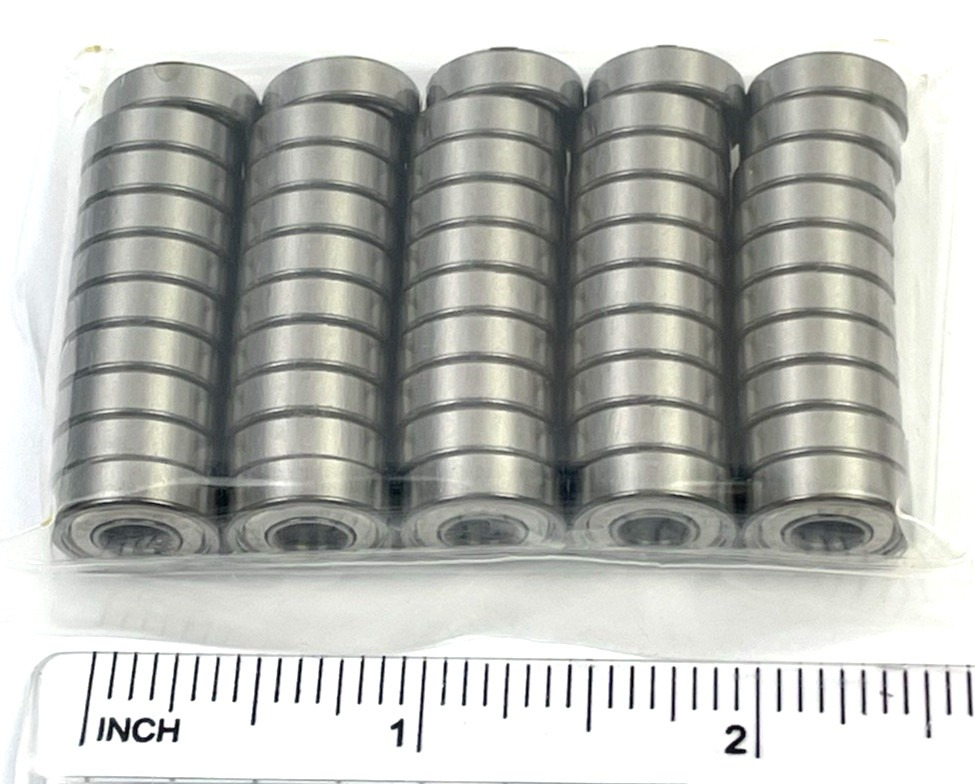 100pcs 5x13x4mm Double Shield Bearing 695ZZ