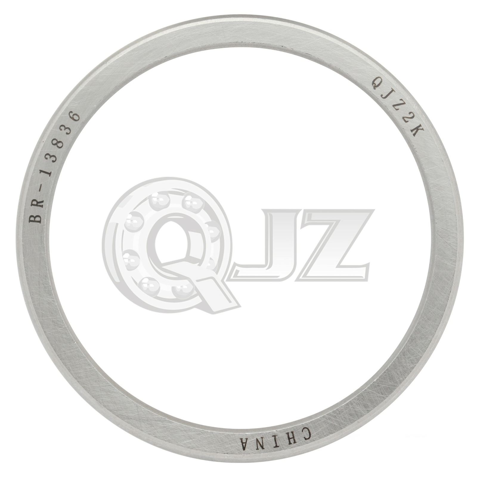 [2x] 13836 Tapered Roller Outer Single Cup 2.56in x 0.375in x 0.13in (ODxWxMSR)